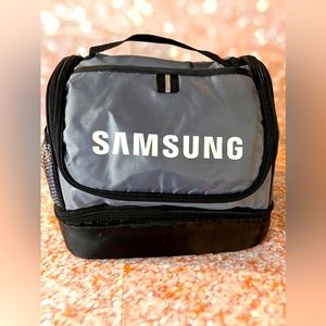 Samsung gray lunch bag